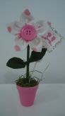 Lembrancinha Flor porta recado (Unidade)